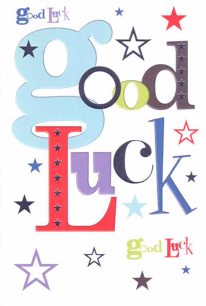 With vibrant character and heartfelt charm, this good luck card feels rooted in Alperton's welcoming community ethos, its design echoing the laughter heard along Bridgewater Road and the hope alive in local schoolyards. The typography bursts with individuality: pastel-blue letters drift beside expressive reds, mossy greens, and vivid purples, the composition thoughtfully punctuated by bright, celebratory stars. Each star and stroke of colour breathes against the generous white space, a subtle nod to the airy modern homes and spacious parks nearby. The surface invites touch-cool, clean, and reassuring, like freshly printed card stock from a boutique artisan. Holding this card in hand, one senses not just encouragement but a genuine wish, expertly crafted as only a local florist in Alperton could. It's the sort of card you'd select for a friend embarking on a new job in Wembley or a student preparing for exams at a Brent college-a talisman woven with pride, familiar affection, and sincere belief in a bright tomorrow. Every detail brims with supportive, optimistic energy, making the card a treasured part of any fresh beginning.
